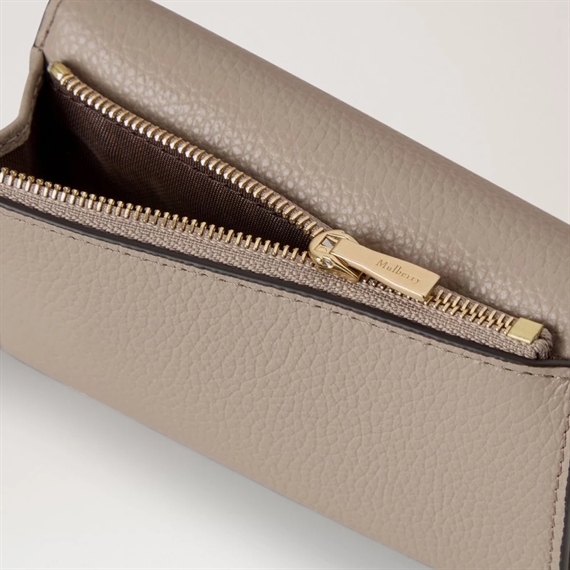 Mulberry Darley Folded Multi-Card Wallet Cashmere Taupe